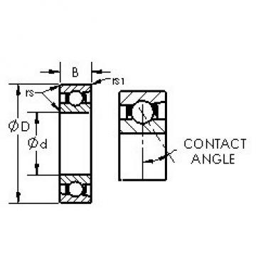 AST 71936AC angular contact ball bearings