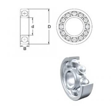 5 mm x 19 mm x 6 mm  ZEN S635-2Z deep groove ball bearings