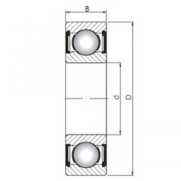 30 mm x 42 mm x 7 mm  ISO 61806 ZZ deep groove ball bearings