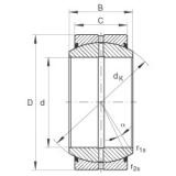 INA GE40-DO-2RS plain bearings